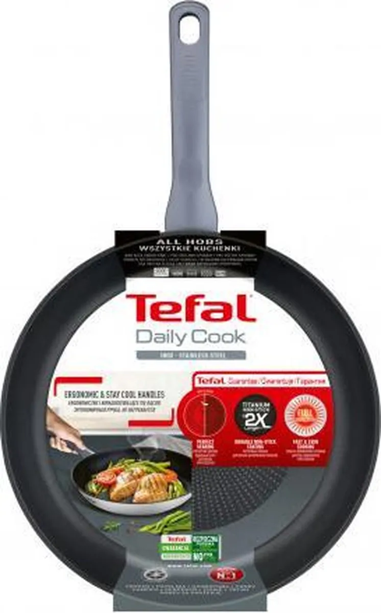 Tefal Daily Cook Koekenpan 28cm - Roestvrijstaal