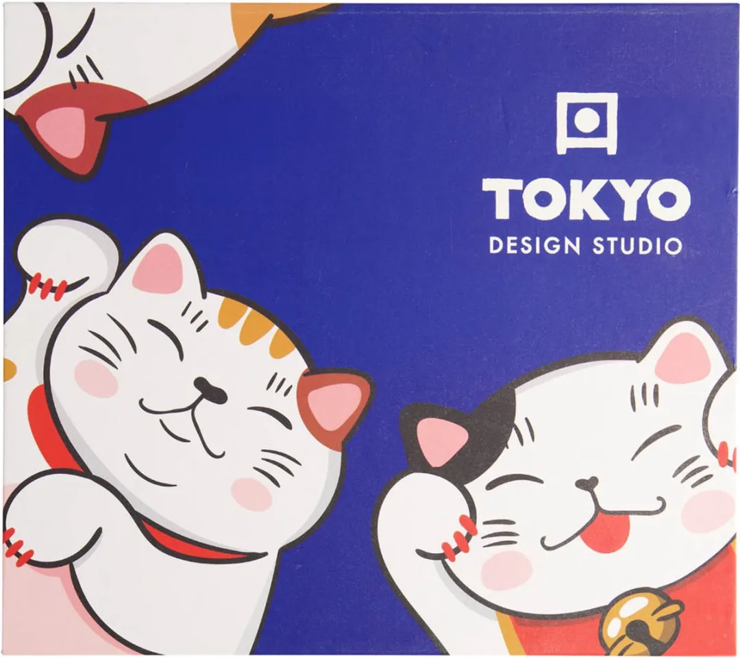 Tokyo Design Studio Kawaii Lucky Cat Sushi Set 6-delig - 2 Personen
