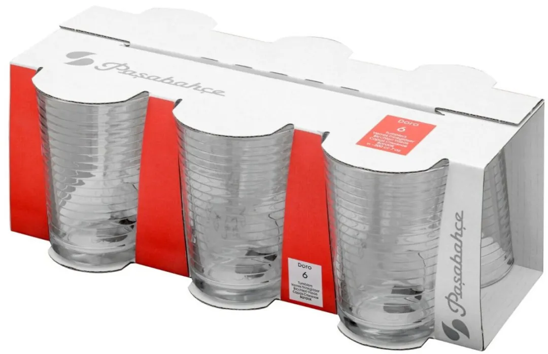 Pasabahce Doro Waterglazen 200ml - 6 Stuks