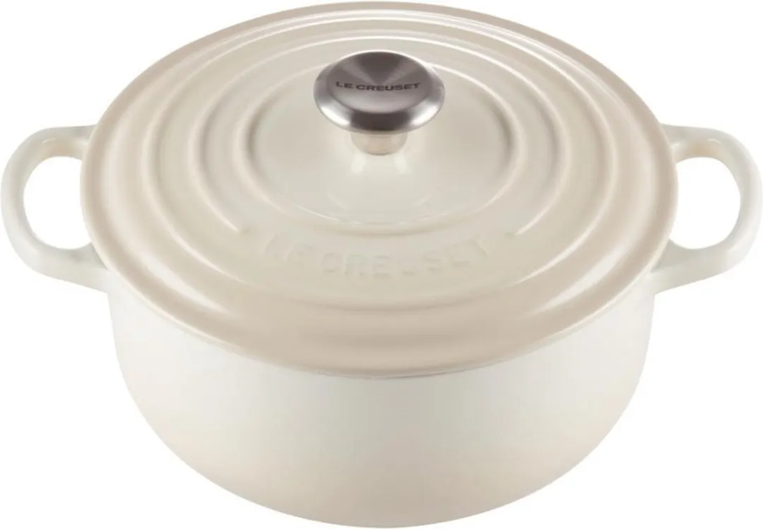 Le Creuset Braadpan Signature Meringue 20cm