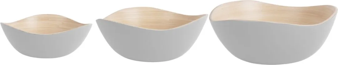 Present Time Puro Organic Schaal Bowl Set