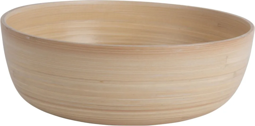 Present Time Puro Organic Schaal Bowl Set - Ø28cm - Wit