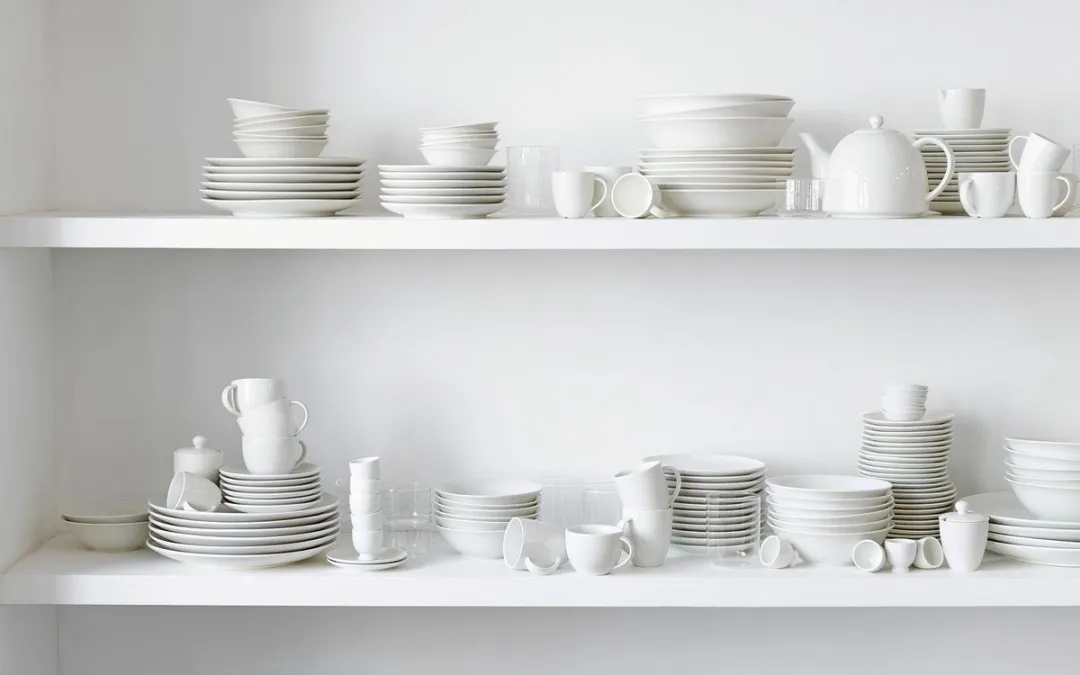 vtwonen Basic Taartbordjes Porselein 15cm - 6 Stuks