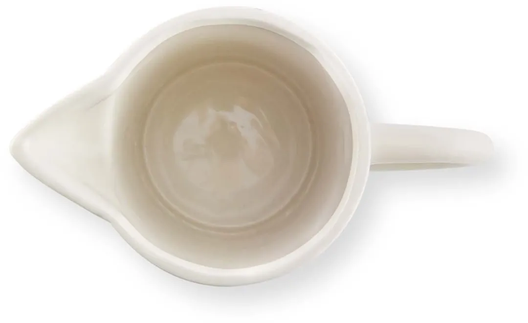 vtwonen Waterkan met Oor Gestreept Keramiek - 2,2L - Blauw/Wit