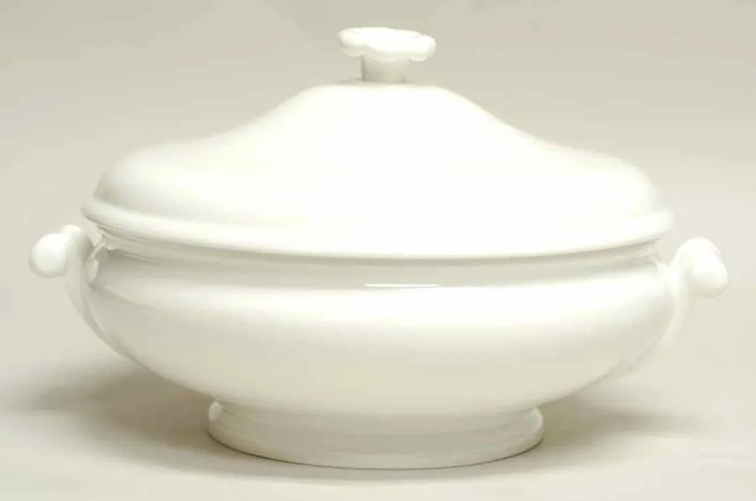 Wedgwood Dekschaal Wit Bone China