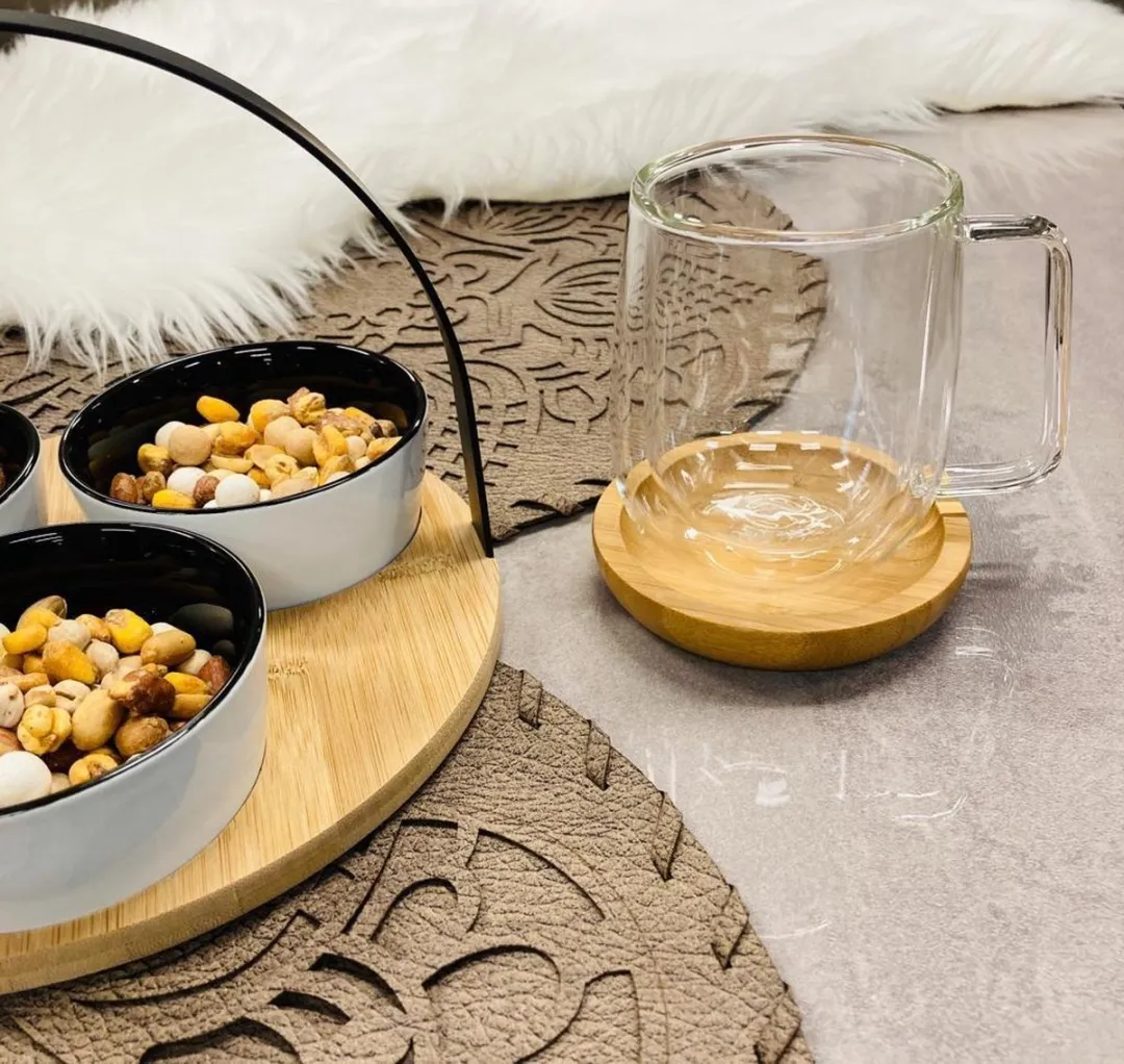 Cosy&Trendy Tapasset 1537268 - 3 Schaaltjes - 4 Stuks