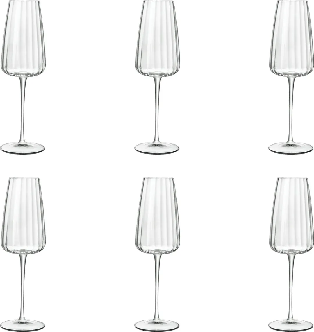 Luigi Bormioli Speakeasy Swing Champagneglas 21cl - 6 Stuks