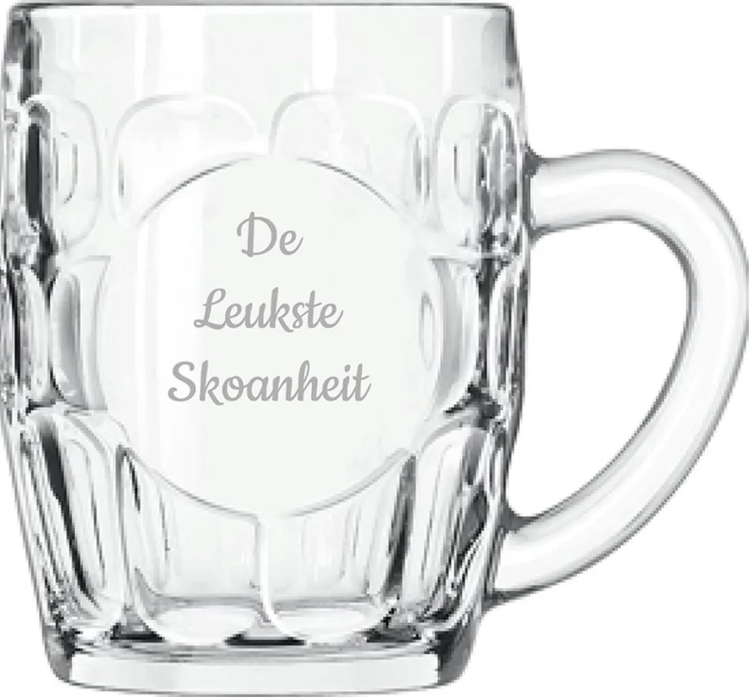 Libbey Bierpul 55cl Gegraveerd