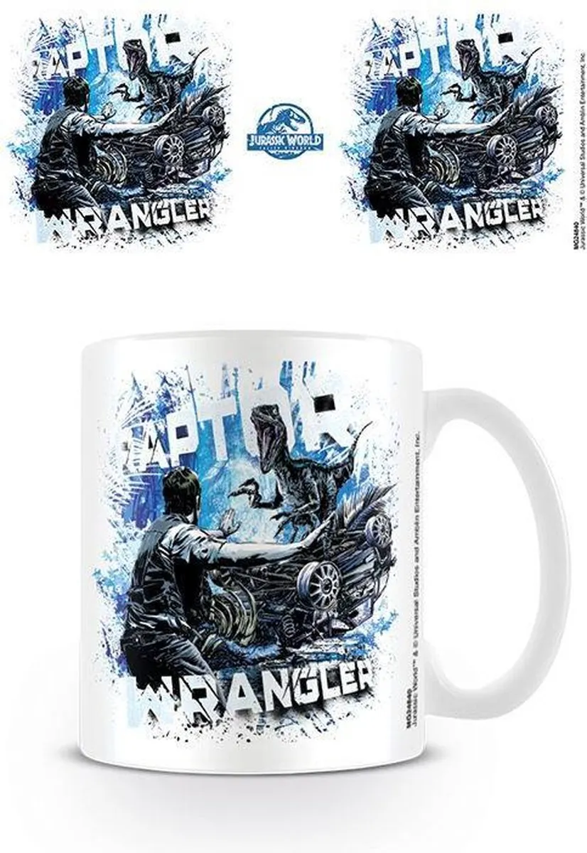 Jurassic World Fallen Kingdom Raptor Wrangler Mok