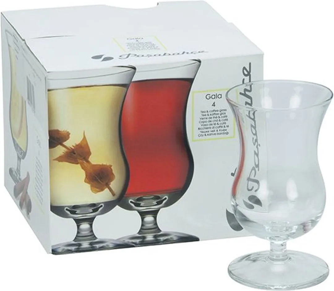 Pasabahce Gala Espresso Glazen 4-delig - Ø6,5cm - 0,12L