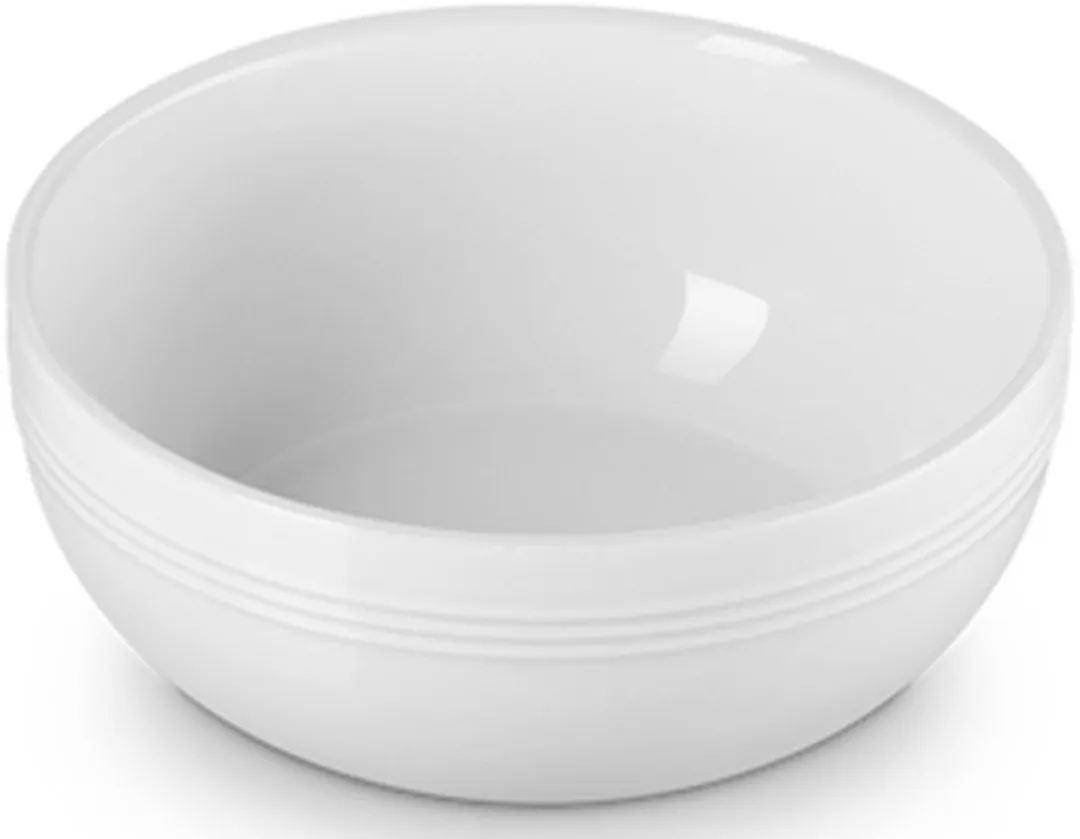 Le Creuset Coupe Ontbijtkom 16cm - Wit - 4 Stuks