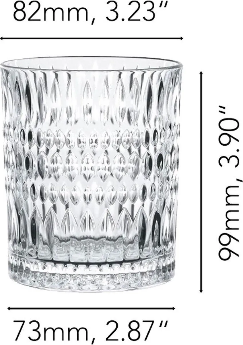 Nachtmann Ethno 304ml Glas Set - 8 Stuks