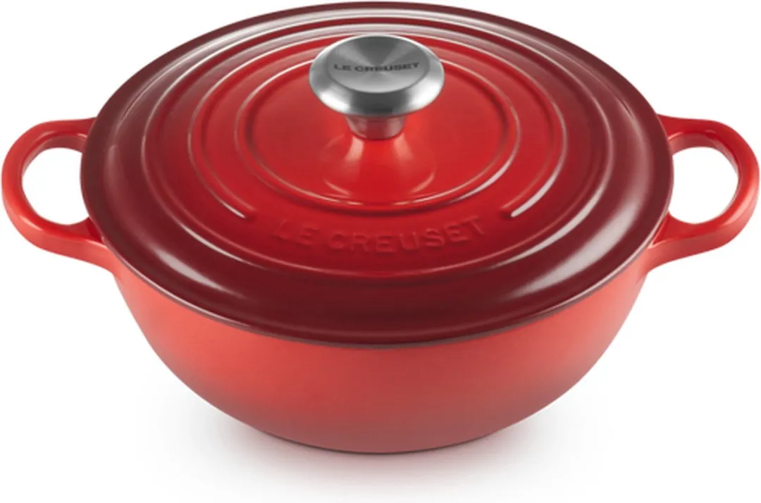 Le Creuset Gietijzeren Marmite 26cm - 5,3L - Kersenrood