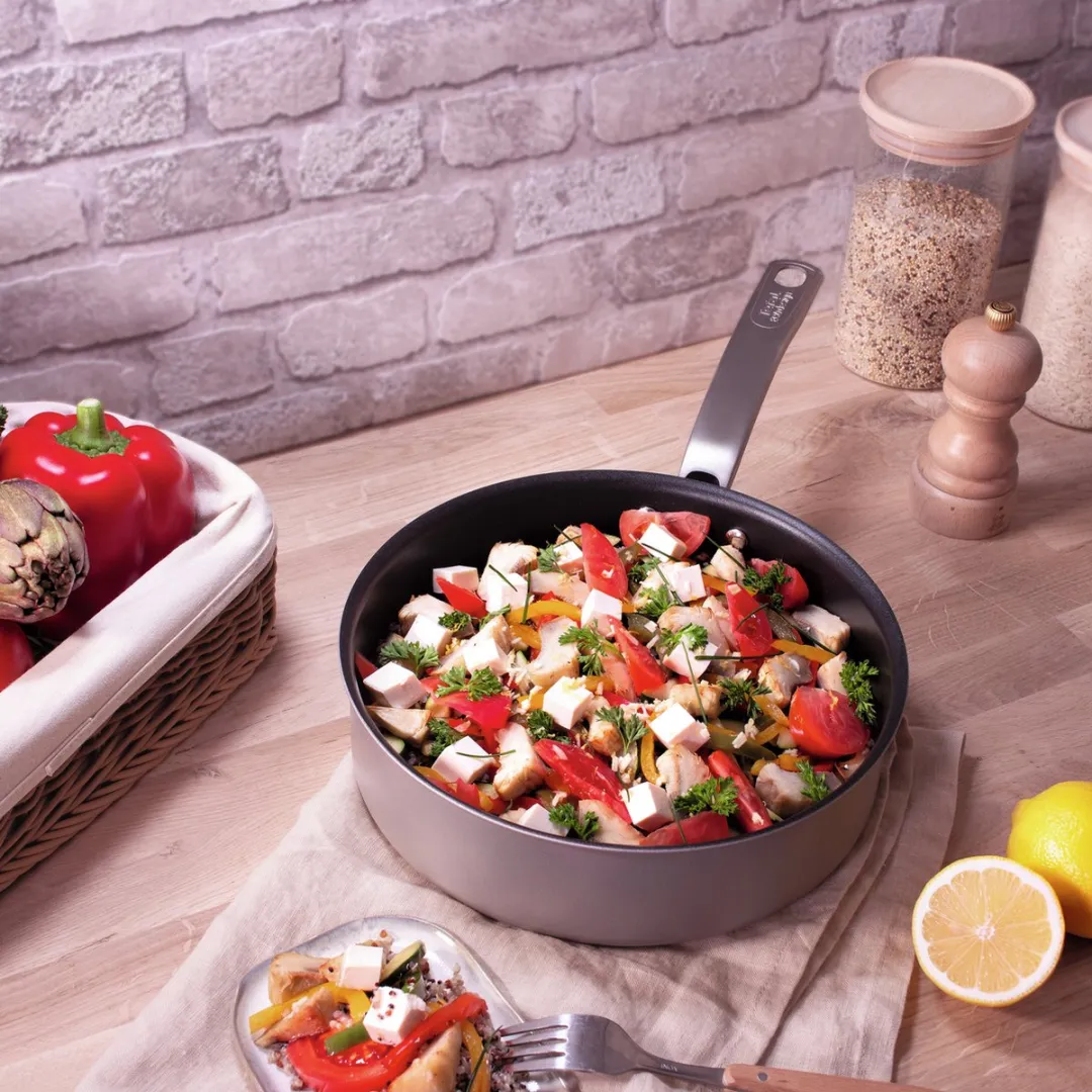Tefal Recycle Hapjespan 24cm - Grijs