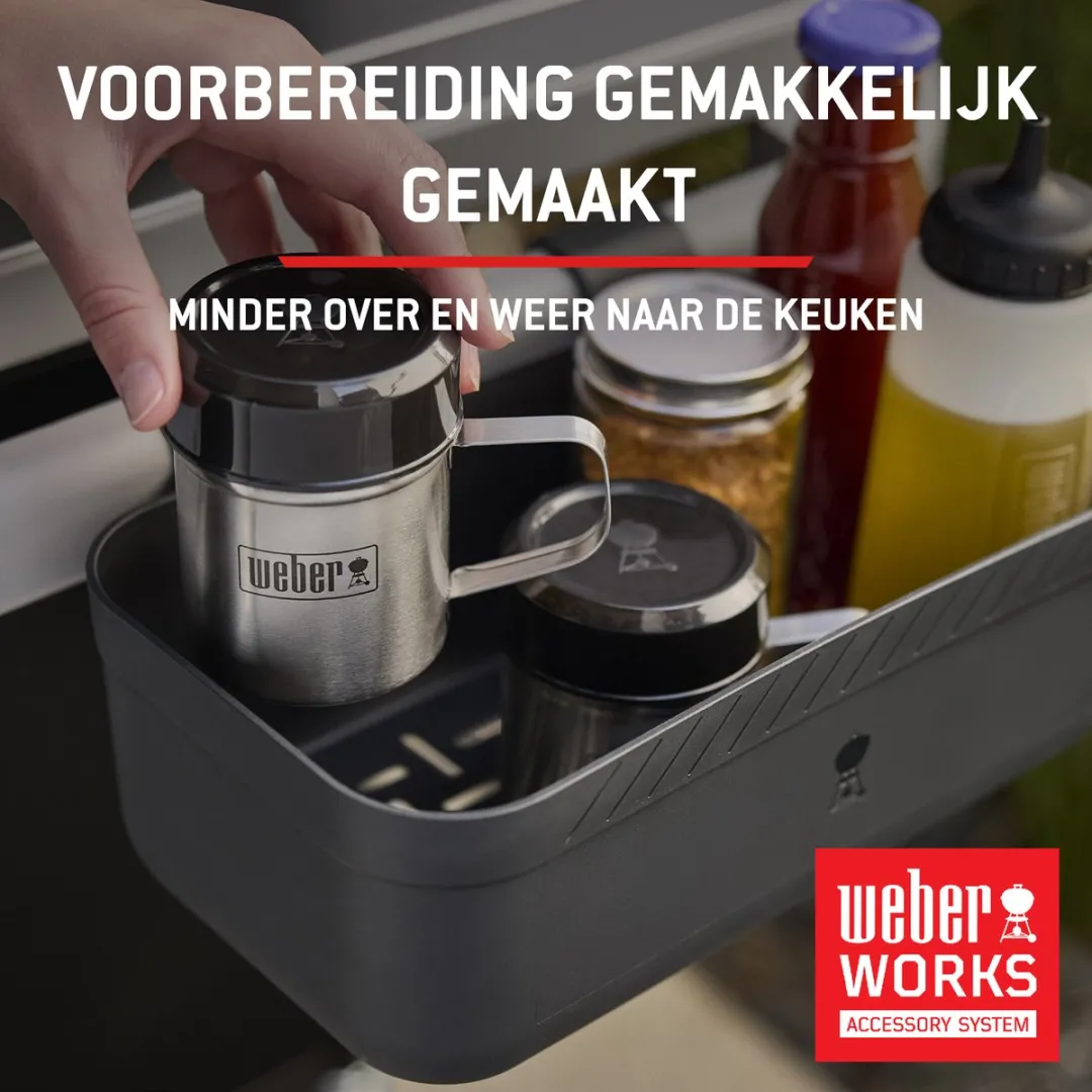 Weber Spirit E-210 Gasbarbecue 2 Branders - 69cm - Zwart