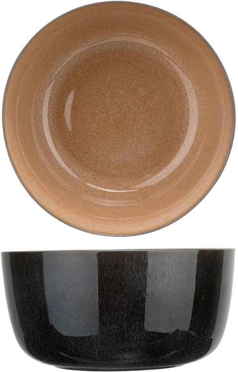 Cosy&Trendy Lerida Saladeschaal - ø23cm - Bruin