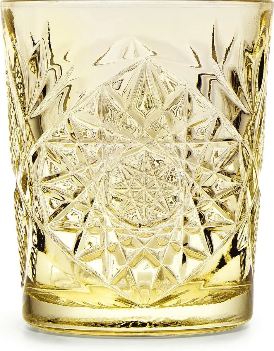 Libbey Hobstar Drinkglas Geel 355ml - 6 Stuks