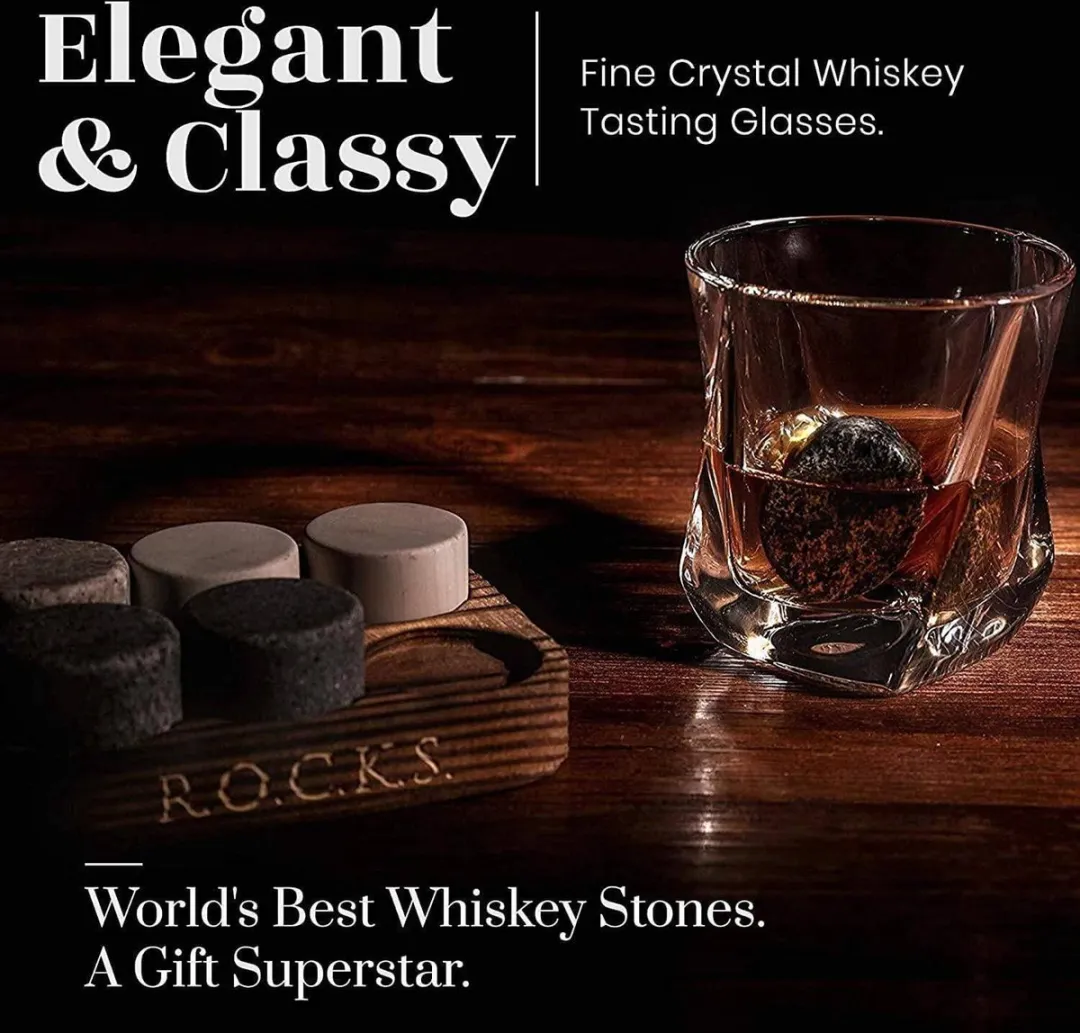 Rockstar The Connoisseur's Set Whiskyglazen - 2 Stuks