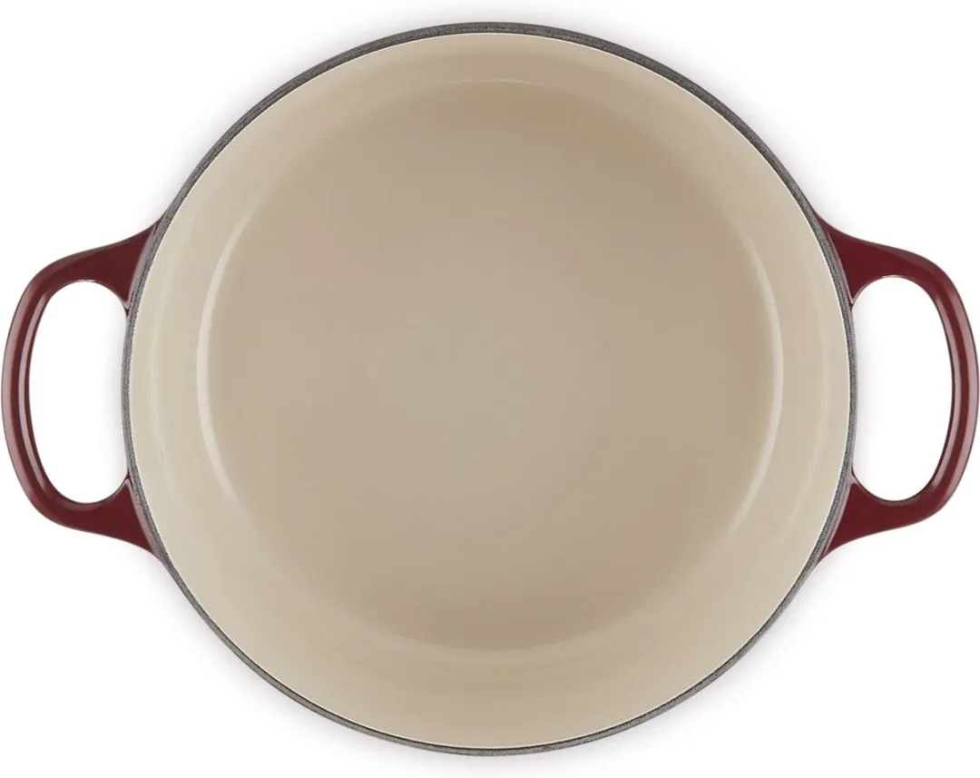 Le Creuset Braadpan Signature Garnet Ø20cm - 2,4L - afbeelding 6 van 6