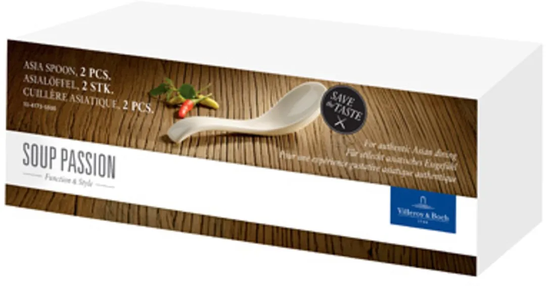Villeroy & Boch Soup Passion Chinese Lepels - 2 Stuks