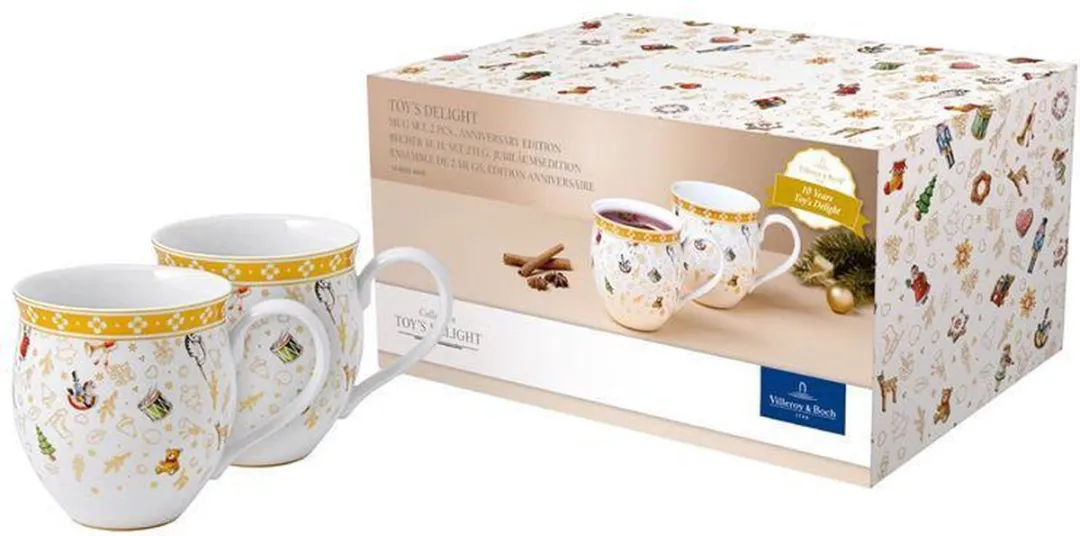 Villeroy & Boch Mok Toy's Delight Special Edition - 2 Stuks - Goud