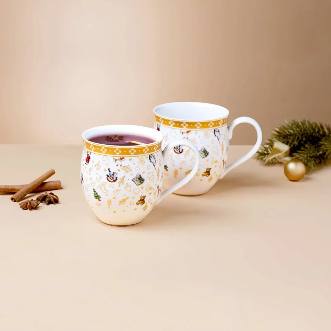 Villeroy & Boch Mok Toy's Delight Special Edition - 2 Stuks - Goud