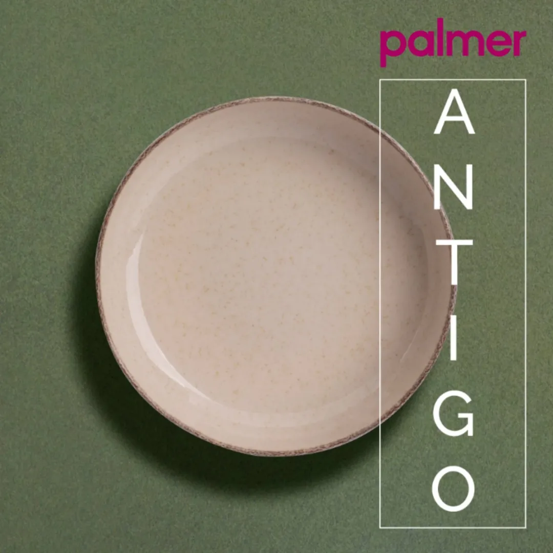 Palmer Antigo Pastabord 28cm - 2 Stuks - Crème