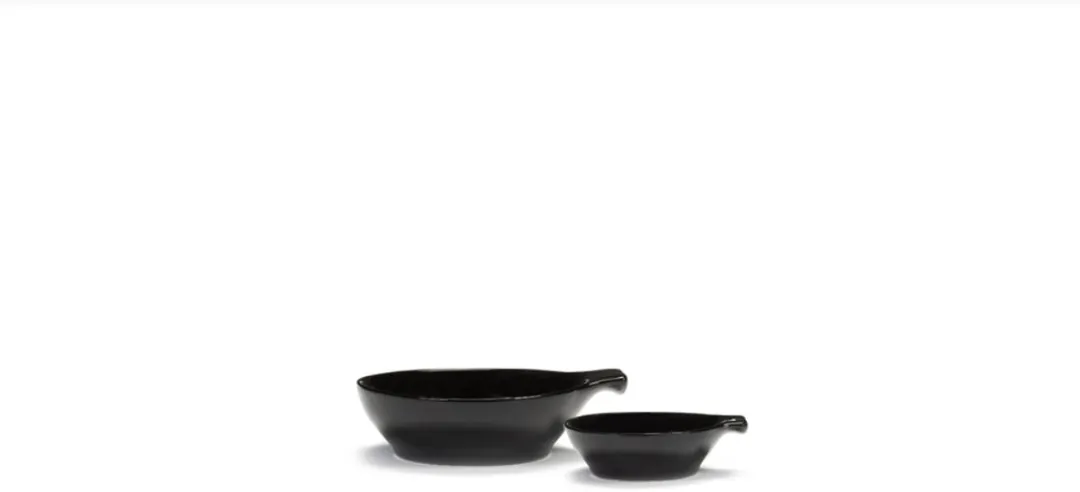 Serax Ottolenghi Feast Tapasschaal B8921012E - 4 Stuks - Zwart
