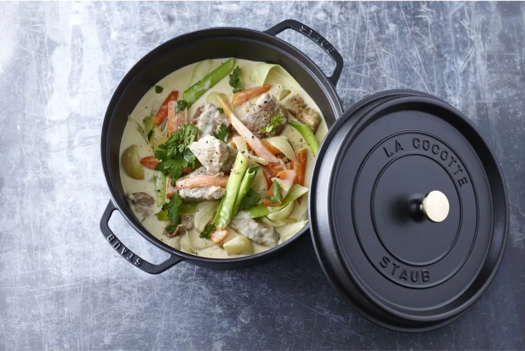 Staub Ronde Braadpan Ø28cm - Zwart