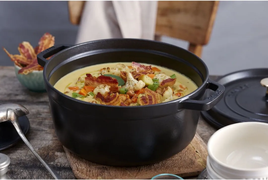 Staub Ronde Braadpan Ø28cm - Zwart
