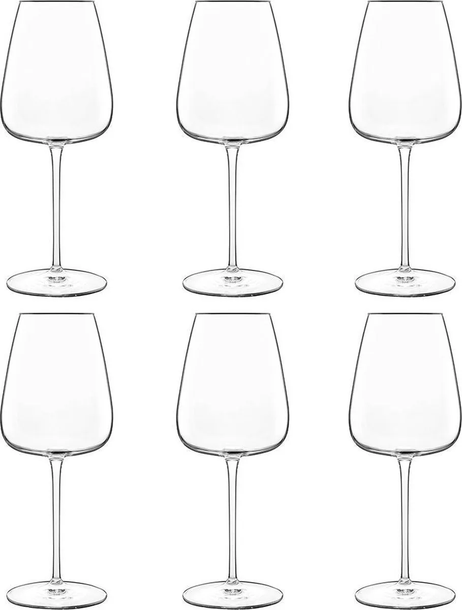 Luigi Bormioli Meravigliosi Wijnglazen 35cl - 6 Stuks