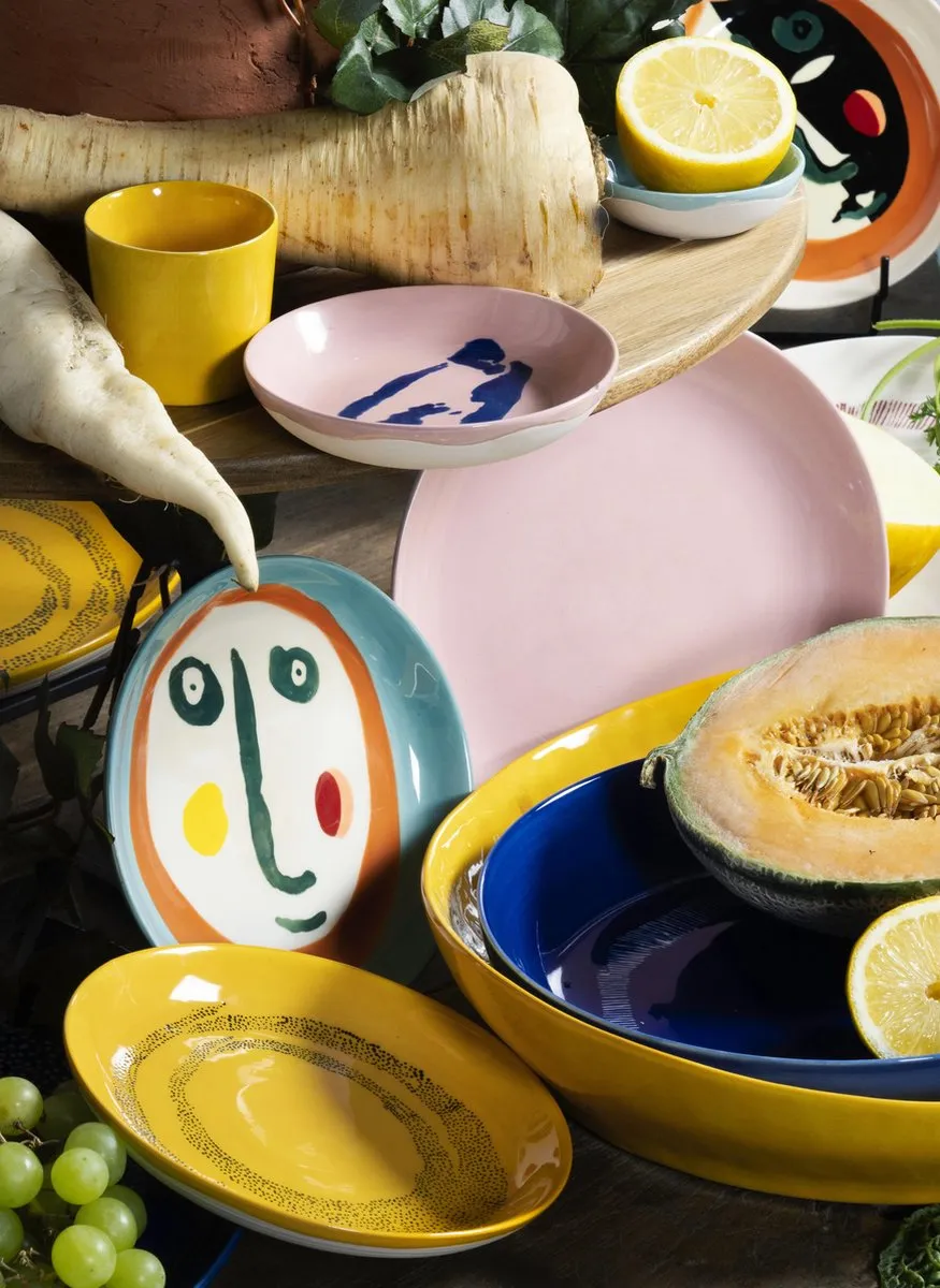 Serax Feast By Ottolenghi Diep Bord Ø22cm - Roze
