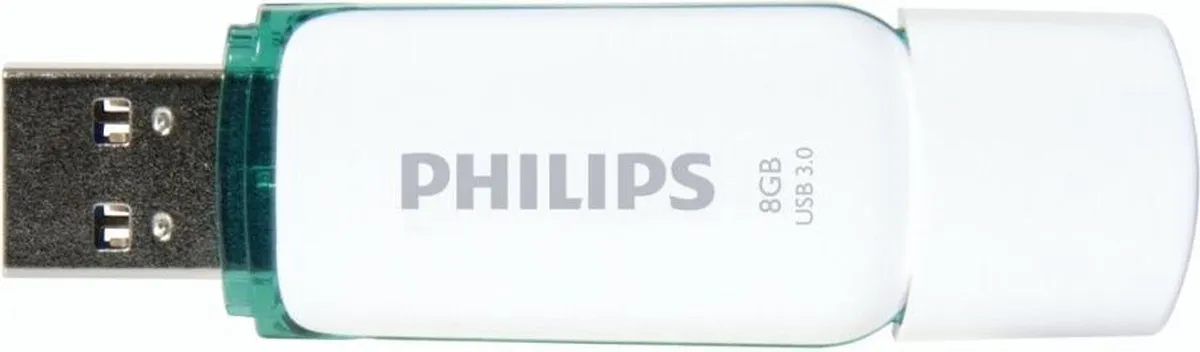 Philips FM08FD75B USB-stick 8GB - Turkoois