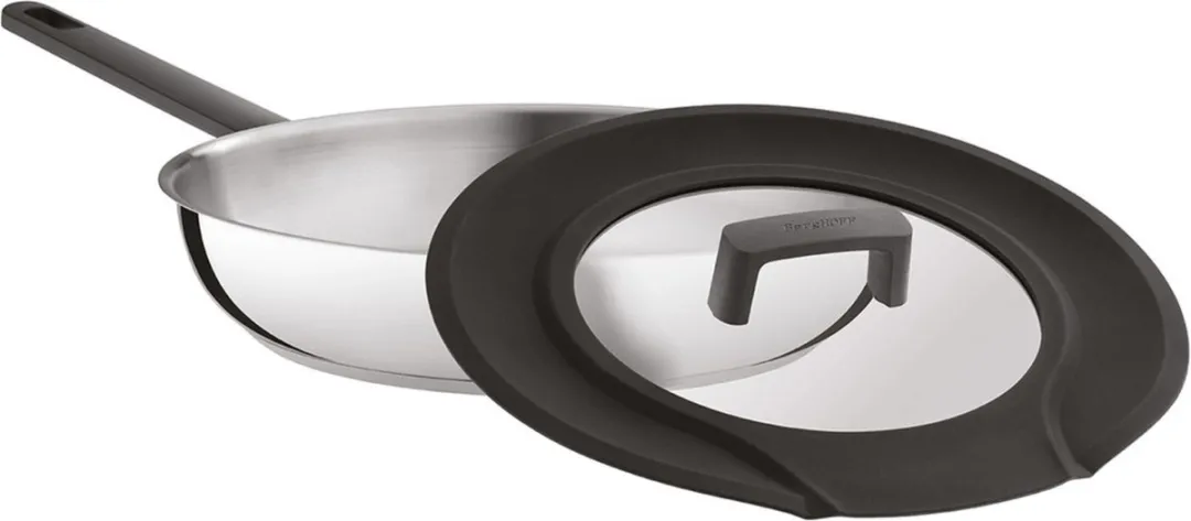 BergHOFF Essentials 3-delige Uqonic Downdraft Pannenset 1111048 - Zwart
