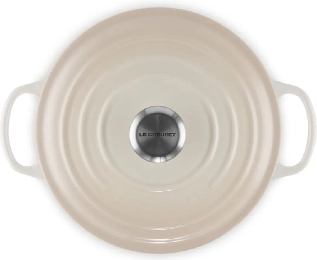 Le Creuset Braadpan Meringue 24cm - 5 liter