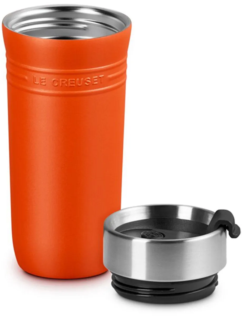 Le Creuset Thermosbeker On The Go 350ml - Oranje