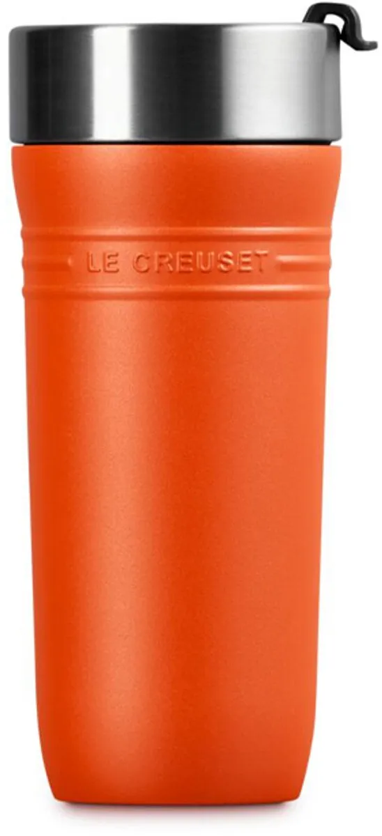 Le Creuset Thermosbeker On The Go 350ml - Oranje