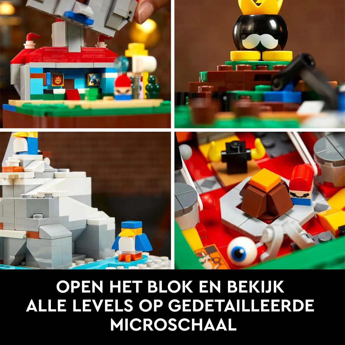 LEGO Super Mario 64 Vraagtekenblok 71395 - 2064 Stenen