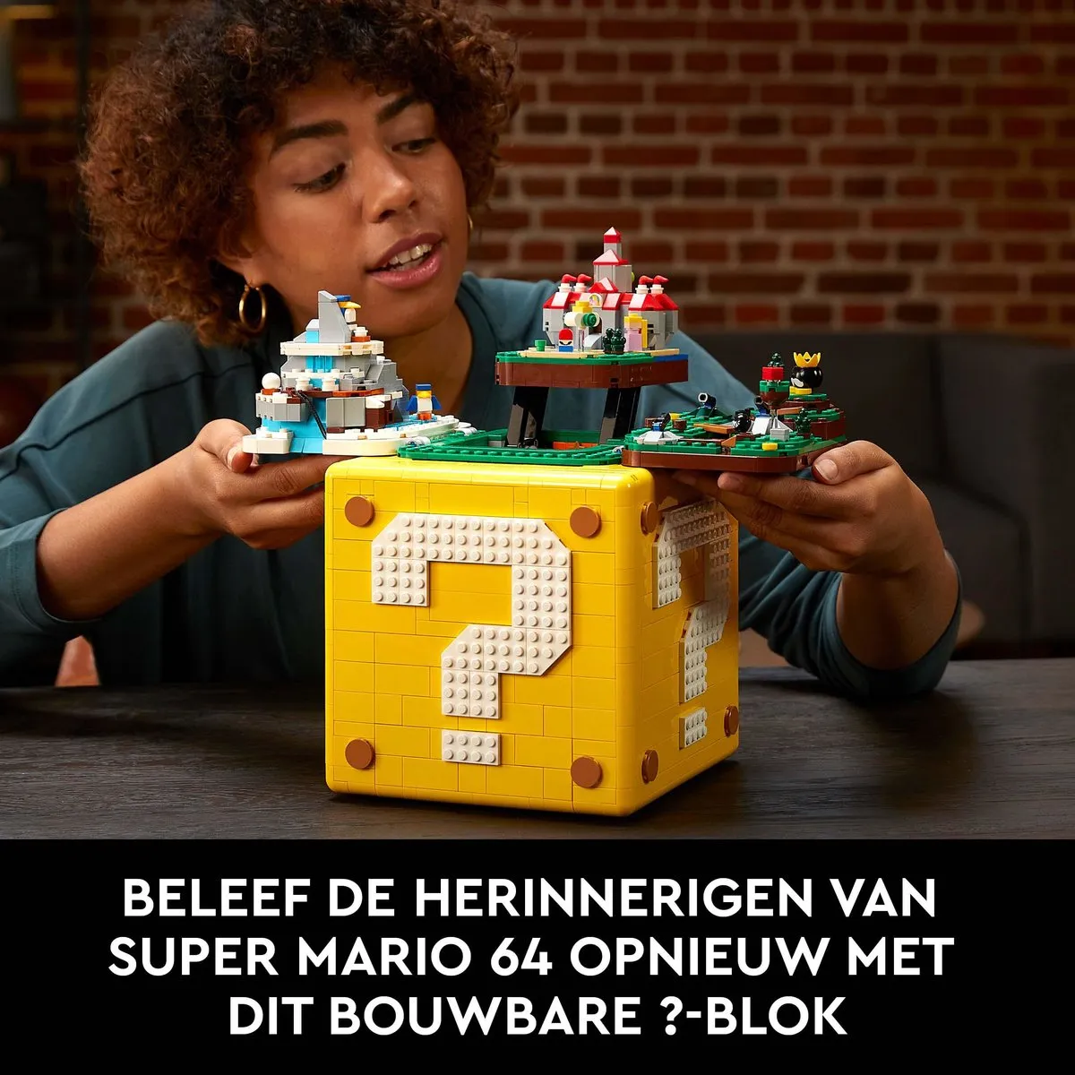 LEGO Super Mario 64 Vraagtekenblok 71395 - 2064 Stenen