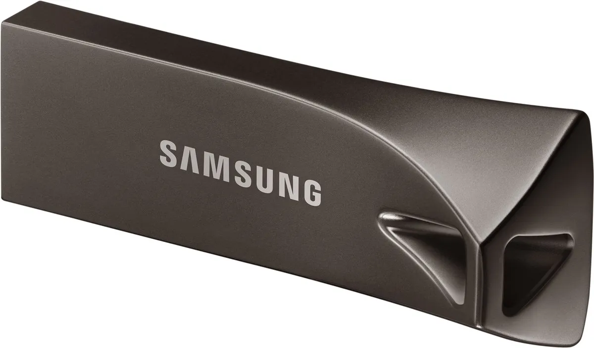 Samsung BAR Plus USB Stick 64GB - Titaan Grijs