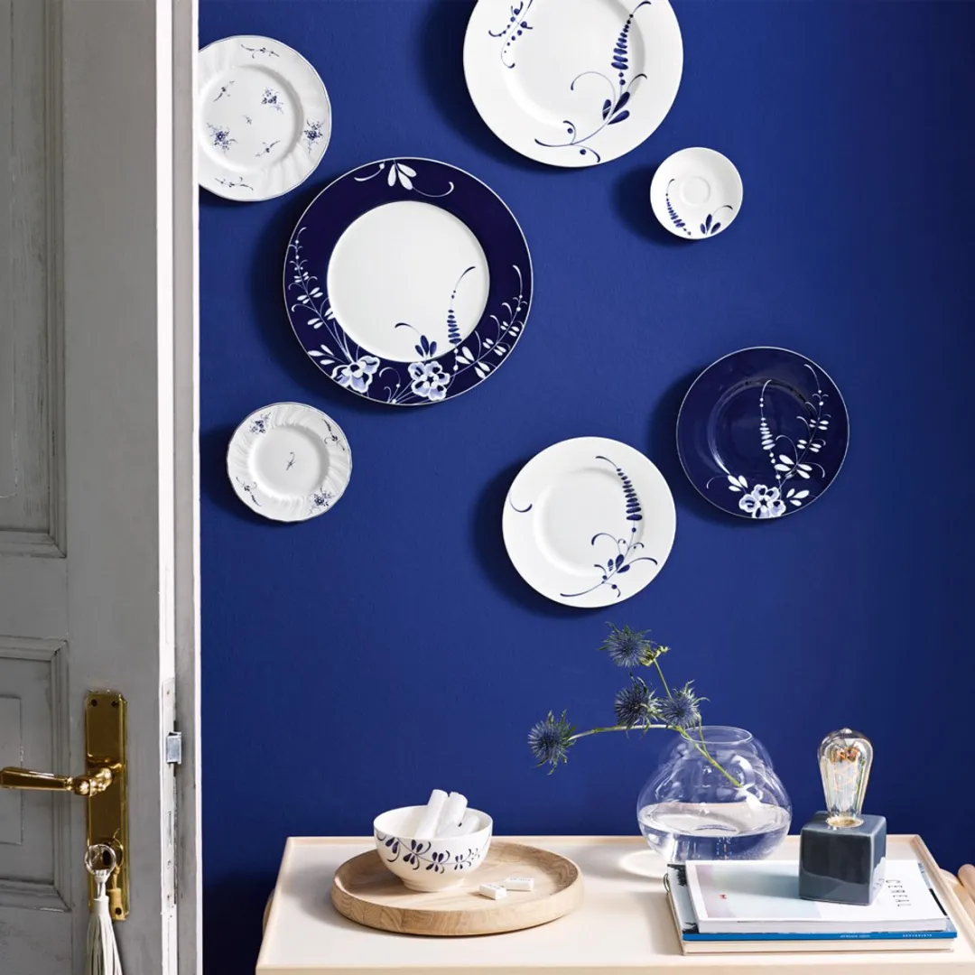 Villeroy & Boch Vieux Luxembourg Brindille Plaatsbord 30cm - Blauw