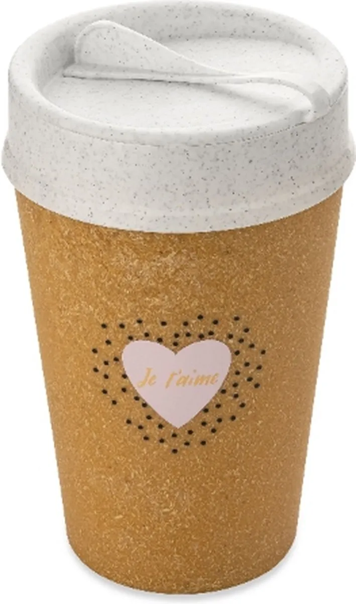 Koziol Je T'aime Dubbelwandige Koffiebeker 400ml