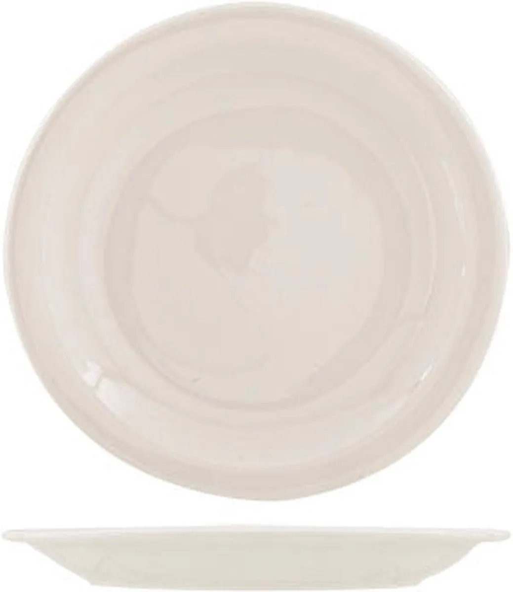 Cosy&Trendy Bistro Bord D23,5cm - Wit