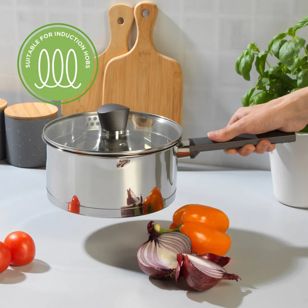 Russell Hobbs Excellence Steelpan 18cm - Zilver