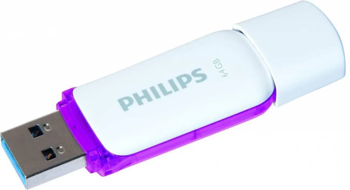 Philips USB-Stick FM64FD70B 64GB - Wit