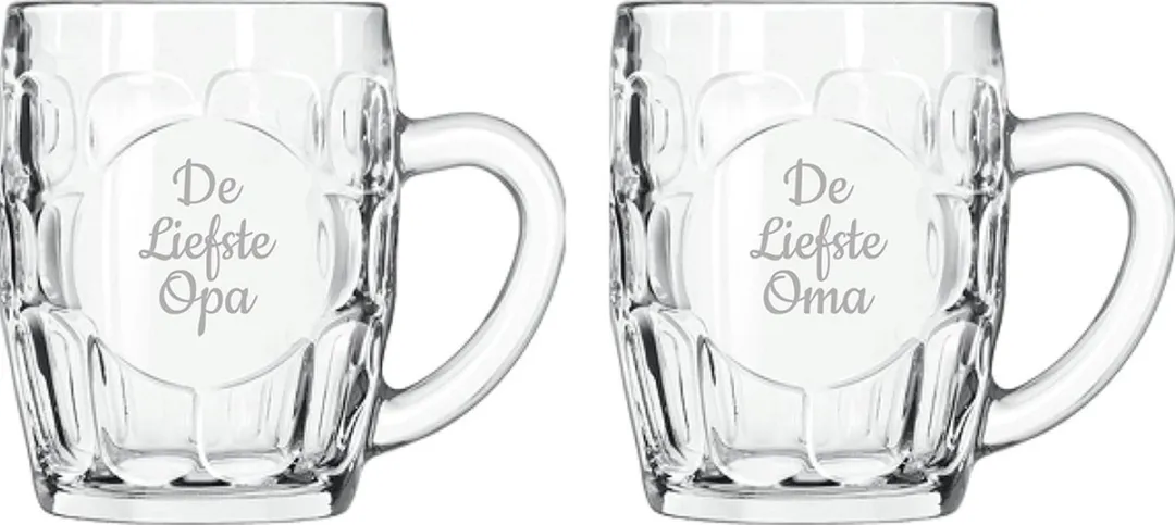 Libbey Gegraveerde Bierpul 55cl