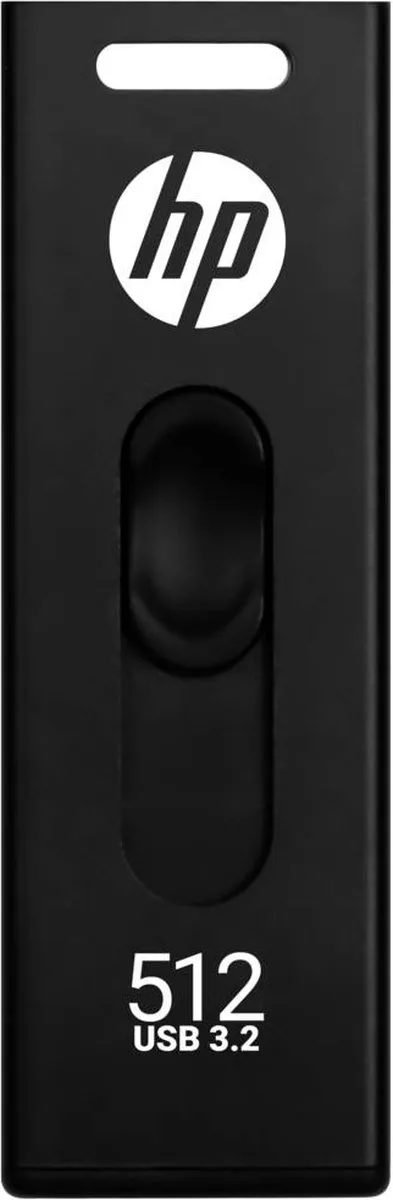 HP X911W USB Stick 512GB - Zwart