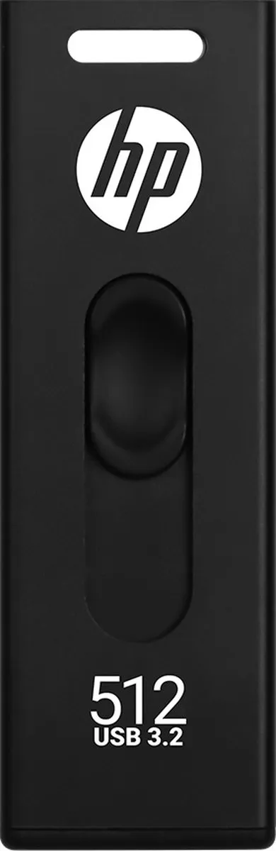 HP X911W USB Stick 512GB - Zwart