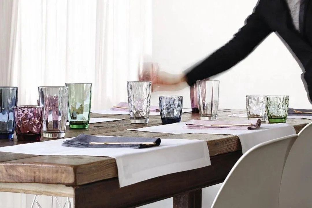 Bormioli Rocco Diamond Waterglas Blauw - Set van 6