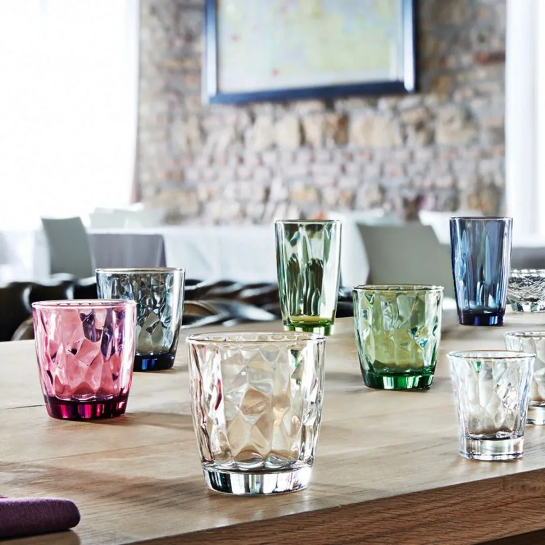 Bormioli Rocco Diamond Waterglas Blauw - Set van 6